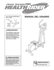 Healthrider CROSS TRAINER 950S Manual Del Usuario