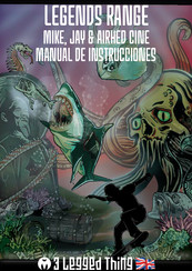 3 Legged thing LEGENDS RANGE MIKE Manual De Instrucciones