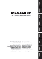 Menzer LHS 225 PRO Manual De Instrucciones