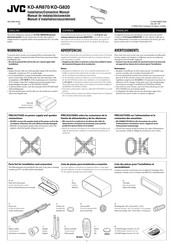 JVC KD-G820 Manual De Instrucciones