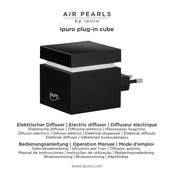 Ipuro AIR PEARLS plug-in cube Manual De Instrucciones