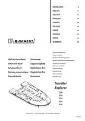 Vetus V-QUIPMENT Traveller 230 Manual Del Propietário