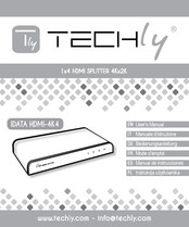 Techly IDATA HDMI-4K4 Manual De Instrucciones