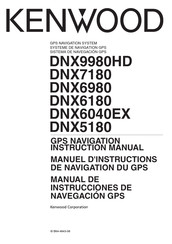 Kenwood DNX7180 Manual De Instrucciones