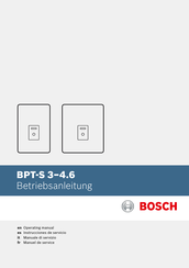 Bosch BPT-S 3 Instrucciones De Servicio