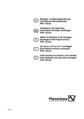 Pfannenberg PWx-ECool Instrucciones De Servicio