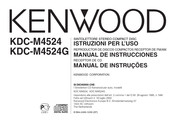 Kenwood KDC-M4524 Manual De Instrucciones