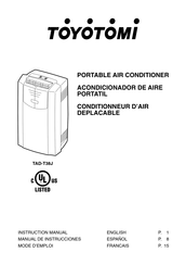 Toyotomi TAD-T38J Manual De Instrucciones