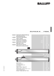 Balluff BTL5-P/I/K/L/M-M-P-S32/KA Serie Manual De Instrucciones