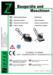 Zipper ZI-RPE60 Manual De Instrucciones