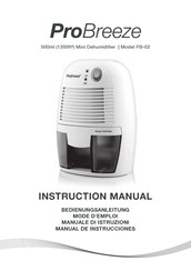 ProBreeze PB-02 Manual De Instrucciones