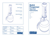 Biohit Prospenser Manual Del Operador