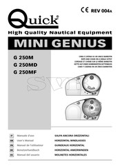 Quick MINI GENIUS G 250M Manual Del Usuario