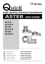 Quick ASTER AS 312 Manual Del Usuario