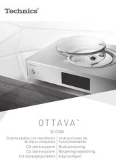 Technics OTTAVA SC-C500 Instrucciones De Funcionamiento