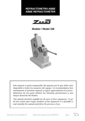 Zuzi 320 Manual De Instrucciones