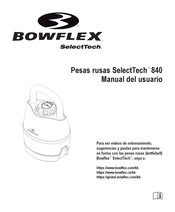 Bowflex SelectTech 840 Manual Del Usuario