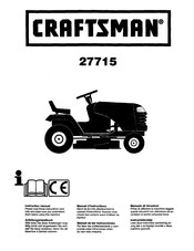 Craftsman 27715 Manual De Las Instrucciones