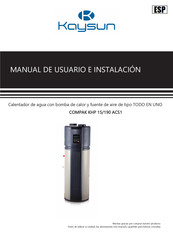 Kaysun COMPAK KHP 15/190 Manual De Usuario