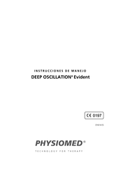 PHYSIOMED DEEP OSCILLATION Evident Instrucciones De Manejo