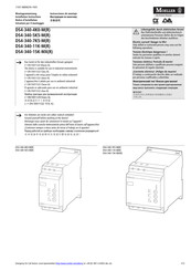 Moeller DS4-340-4K0-M Instrucciones De Montaje