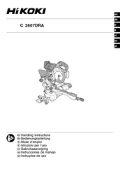 HIKOKI C 3607DRA Instrucciones De Manejo