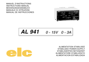 ELC AL 941 Manual De Instrucciones