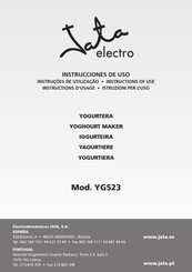 Jata electro YG523 Instrucciones De Uso