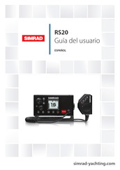 Simrad RS20 Guia Del Usuario