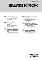 Volvo Penta 110S Instrucciones De Montaje