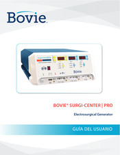 Bovie SURGI-CENTER PRO Guia Del Usuario