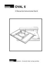 KEENCUT OVAL 6 Manual De Instrucciones