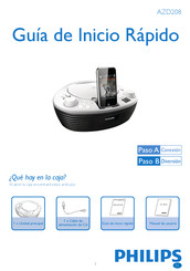 Philips AZD208 Guia De Inicio Rapido