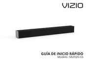 Vizio SB2920-C6 Guia De Inicio Rapido