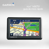 Garmin nüvi 1490TV Guia De Inicio Rapido