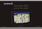 Garmin nüvi 3500 Serie Guia De Inicio Rapido