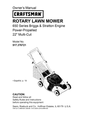 Craftsman 917.376721 Manual De Usuario