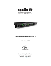 Universal Audio Apollo 8 Manual De Hardware