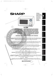 Sharp R-208 Manual De Instrucciones Y Recetario