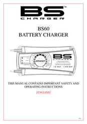 BS Charger BS60 Manual De Instrucciones