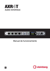 Steinberg AXR4T Manual De Funcionamiento