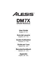 Alesis DM7X Guia Del Usuario