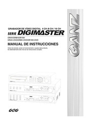 Ganz DIGIMASTER DR8H Manual De Instrucciones