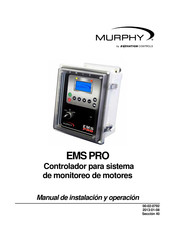 Enovation Controls MURPHY EMS PRO Manual De Instalación Y Operación