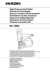 HIKOKI NV 100H Instrucciones De Manejo