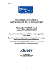 Drive AQUAJOY PREMIER PLUS Instrucciones De Funcionamiento