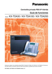 Panasonic KX-TDA200 Guía De Funciones