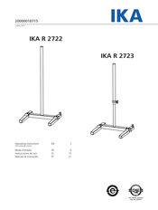 IKA R 2722 Instrucciones De Uso