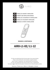 Airo AIRO-L1-12 Manual De Usuario E Instalacion