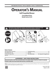 MTD A Serie Manual Del Operador